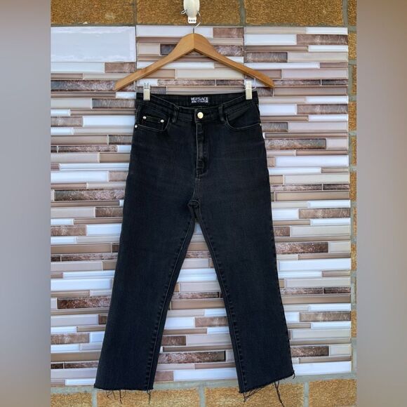 Versace Jeans Couture cropped jeans size 26 - Picture 1 of 17